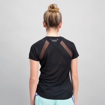 Alternative view of Camisa Deportiva New Balance Original Impact Run Negro Mujer
