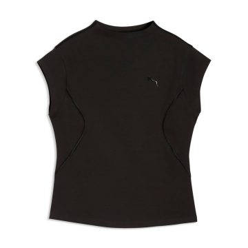 Camisa Deportiva Puma Originales Tech Sense Negro Para Mujer