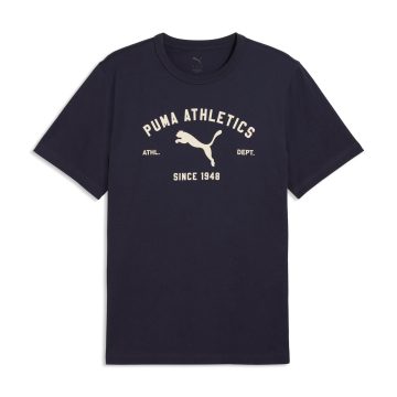 Camisa Deportiva Puma Original ClassGraphic Azul Para Hombre