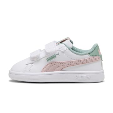 Alternative view of Tenis Deportivos Puma Original Smash 3 Girly V Blanco Niños