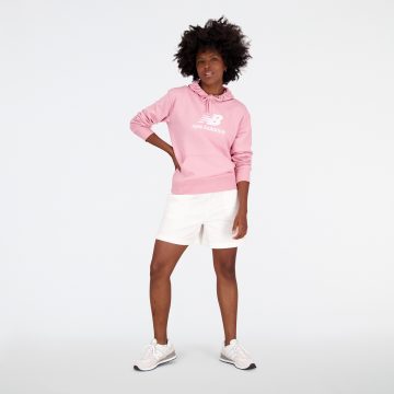 Chaqueta Deportiva New Balance Essentials Rosa Para Mujer