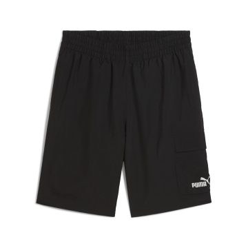 Pantaloneta Deportiva Puma Original Logo 9 Negro Para Hombre