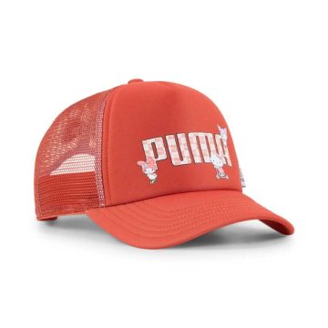 Gorra Deportiva Puma Original X Hk&Fr Trucker Jr Rojo Niños