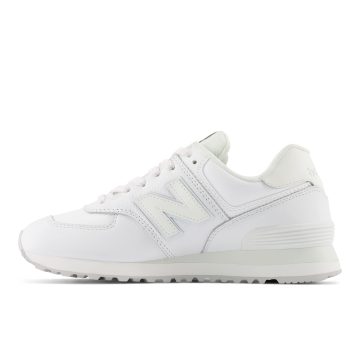Alternative view of Tenis Deportivos Marca New Balance Original 574 Blanco Mujer
