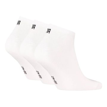 Medias Puma Originales Sneaker Plain 3 Pares Blancos