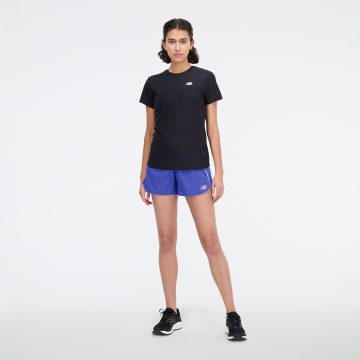 Pantaloneta New Balance Original Impact Run Azul Para Mujer