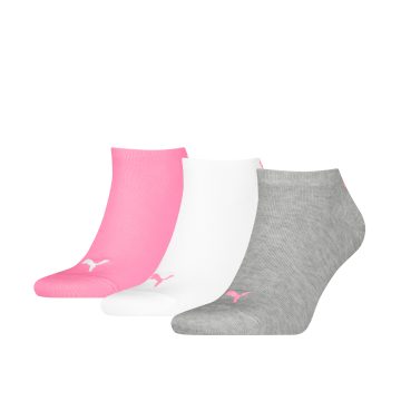 Medias Deportivas Puma Original Sneaker Plain 3P Rosa