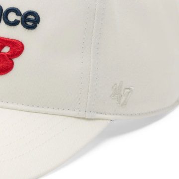 Alternative view of Gorra Deportiva New Balance Originals 47 Brand Blanco Unisex