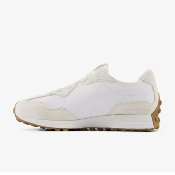 Alternative view of Tenis Deportivos New Balance 327 Bungee Lace Blanco Niño
