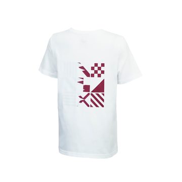 Alternative view of Camisa Deportiva Puma Original Futbolcore Qatr Blanco Hombre