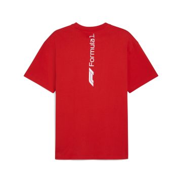 Alternative view of Camisas Deportivas Puma Original F1 Ess Graphic Rojo Hombre