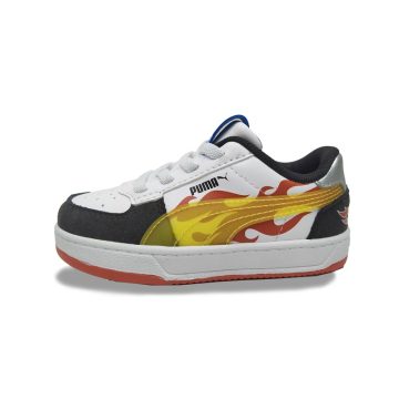 Alternative view of Tenis Deportivo Puma Original Caven 2 Hot Wheel Blanco Niños