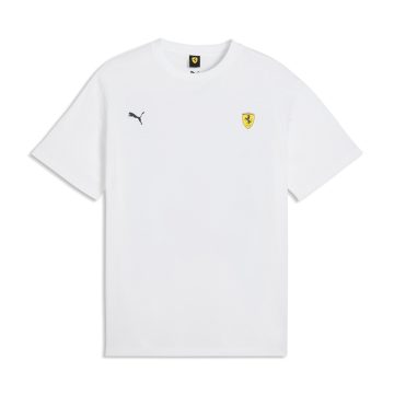 Camisa Deportiva Puma Originales Ferrari Speed Blanco Hombre