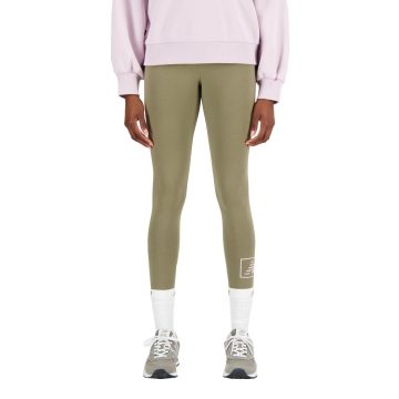 Pantalon Casual New Balance Original Essentials Verde Mujer