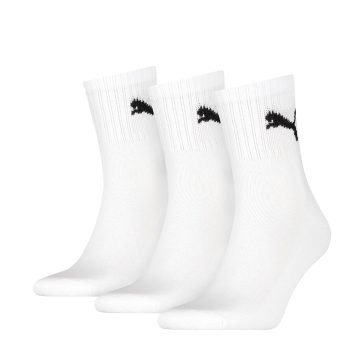 Medias Deportivas Puma Original Short Crew 3 P Blanco Unisex
