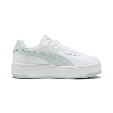 Tenis Puma Court Lally Skye Original Blanco Azul Mujer