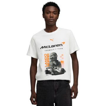 Camisa Deportiva Puma Original Mclaren Racing Naranja Hombre