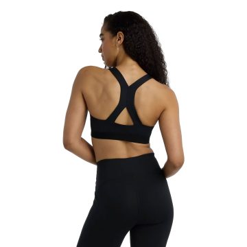 Alternative view of Top Deportivo New Balance Original Essential Run Negro Mujer