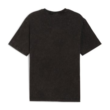 Alternative view of Camisa Deportiva Puma Ess Elevated Relaxed Wash Negro Hombre