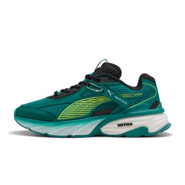 Alternative view of Tenis Deportivos Puma Original Amf1 Fade Nitro Verde Hombres