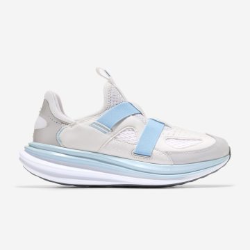 Tenis Deportivo ColeHaan Og Quadstar Monk Strap Blanco Mujer