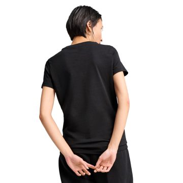 Alternative view of Camisa Tshirt Ess Metallic Marca Puma Original Negro Mujer