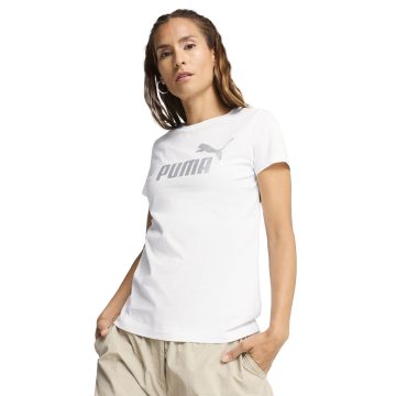 Alternative view of Camisa Tshirt Marca Puma Ess Metallic Original Blanco Mujer