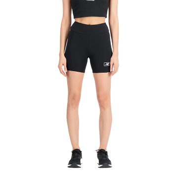 Pantaloneta New Balance Original Spandex Fitted Negro Mujer