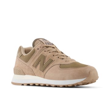 Tenis Deportivos New Balance Original 574 Café Para Mujer