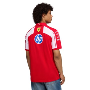 Alternative view of Camisas Tipo Polo Puma Original SFerrari HP Rojo Para Hombre