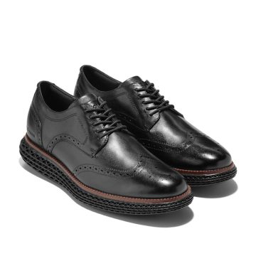 Alternative view of Tenis Deportivo ColeHaan Grand 2.0 Wingtip Negro Para Hombre