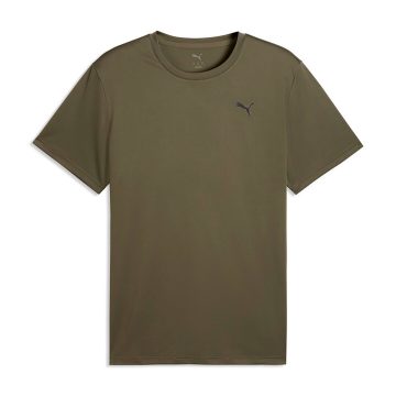 Camisa Deportiva Puma Original Ess Poly Texture Verde Hombre