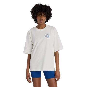 Camisas Deportivas New Balance Original Relaxed Blanco Mujer