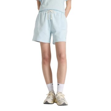 Pantaloneta Deportiva New Balance Original French Azul Mujer