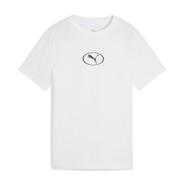 Camisas Deportivas Puma Sport Rib Collar B Blanco Para Niños