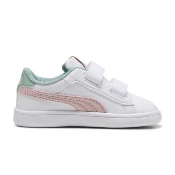 Tenis Deportivos Puma Original Smash 3 Girly V Blanco Niños