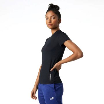 Alternative view of Camisa Deportiva New Balance Original PerfectRib Negro Mujer