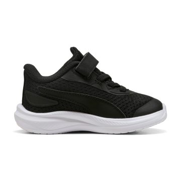 Tenis Deportivo Puma Original Skyrocket 2 Ac+Inf Negro Niños
