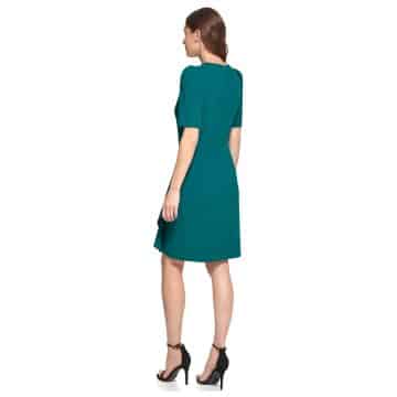Alternative view of Vestido Elegante Dkny Verde Para Mujer