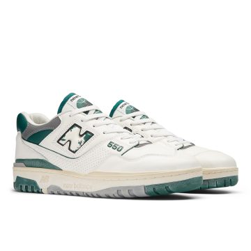 Alternative view of Tenis Deportivos New Balance BB550VTG Original Blanco Hombre