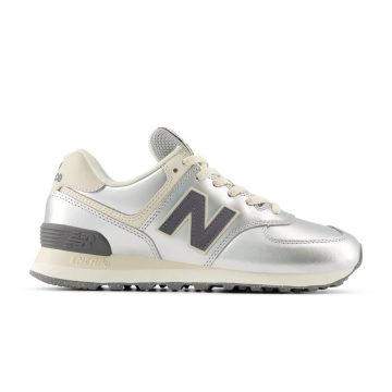Tenis Deportivos New Balance Originales 574W Gris Para Mujer