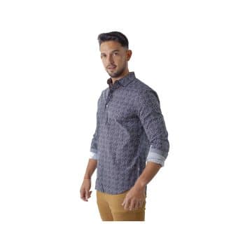 Alternative view of Camisa Dkny Para Hombre Blk Negro