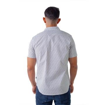 Alternative view of Camisa Casual Wht Dkny para Hombre Blanco