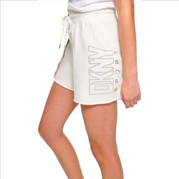 Alternative view of Short Dkny Para Mujer Wmn Blanco Casual Con Algodón Fresco