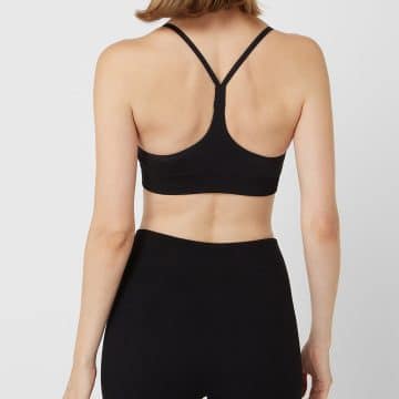 Alternative view of Top Deportivo Dkny Blk Algodón Negro Para Mujer