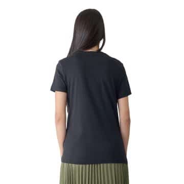 Alternative view of Camiseta Logo DKNY Original Negro Para Mujer