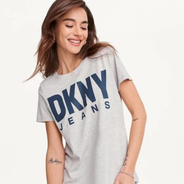 Blusa A4 Dkny para Dama Gris