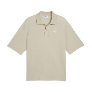 Camisa Tipo Polo Puma Original Wardrobe Ess Gris Para Hombre