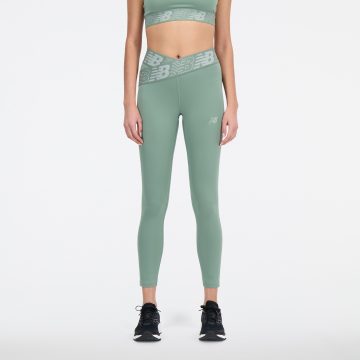 Pantalon Casual New Balance Original Relentless Verde Mujer