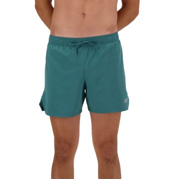 Pantaloneta New Balance Originales RC 5'' Verde Para Hombres